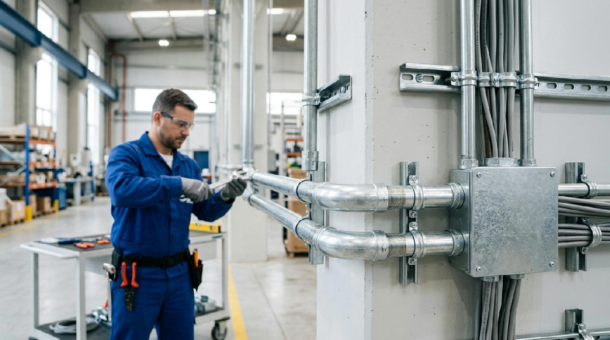 Eletroduto Pré-Zincado: Conheça sua Durabilidade e Principais Aplicações em Projetos Elétricos