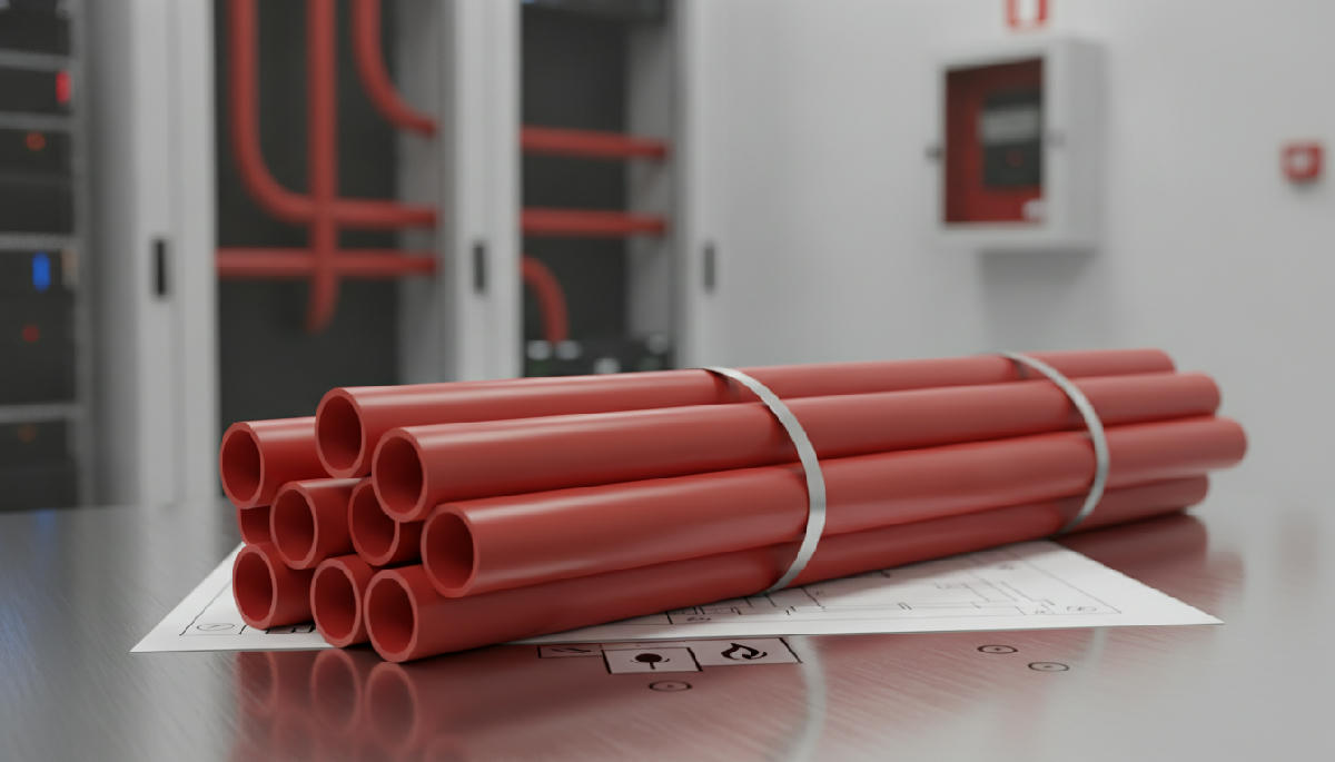 Eletroduto PVC Vermelho: Especificações Técnicas e Aplicações em Sistemas de Incêndio