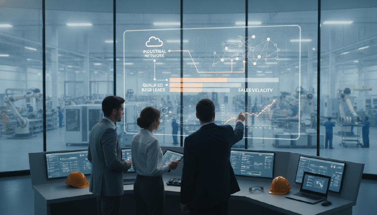 Como Gerar Leads Industriais Qualificados e Acelerar o Funil de Vendas B2B