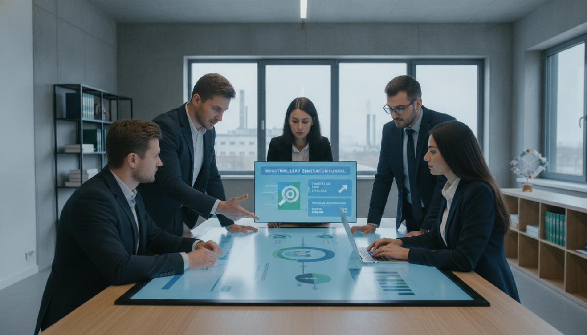 Geração de Leads Industriais: Estratégias B2B para Atrair Decisores Técnicos