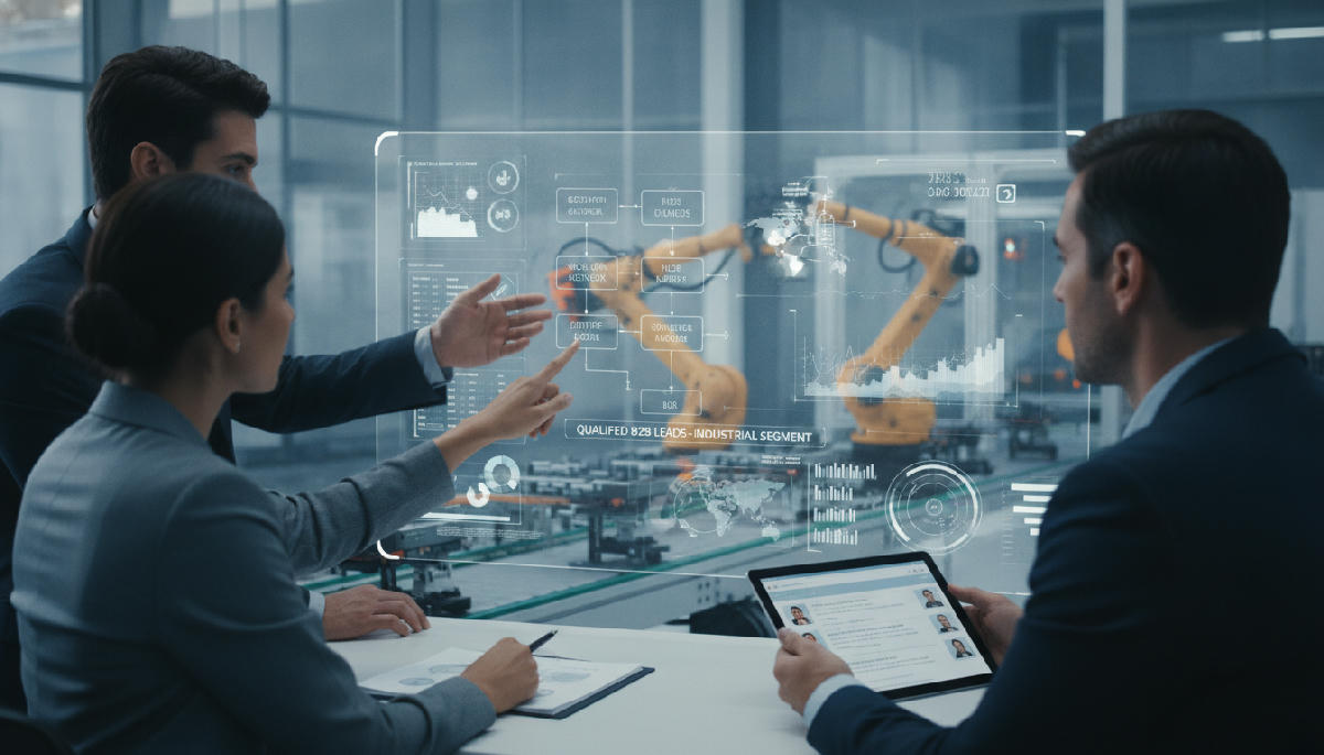 Leads Industriais Qualificados: Como Gerar Demanda B2B de Alta Complexidade