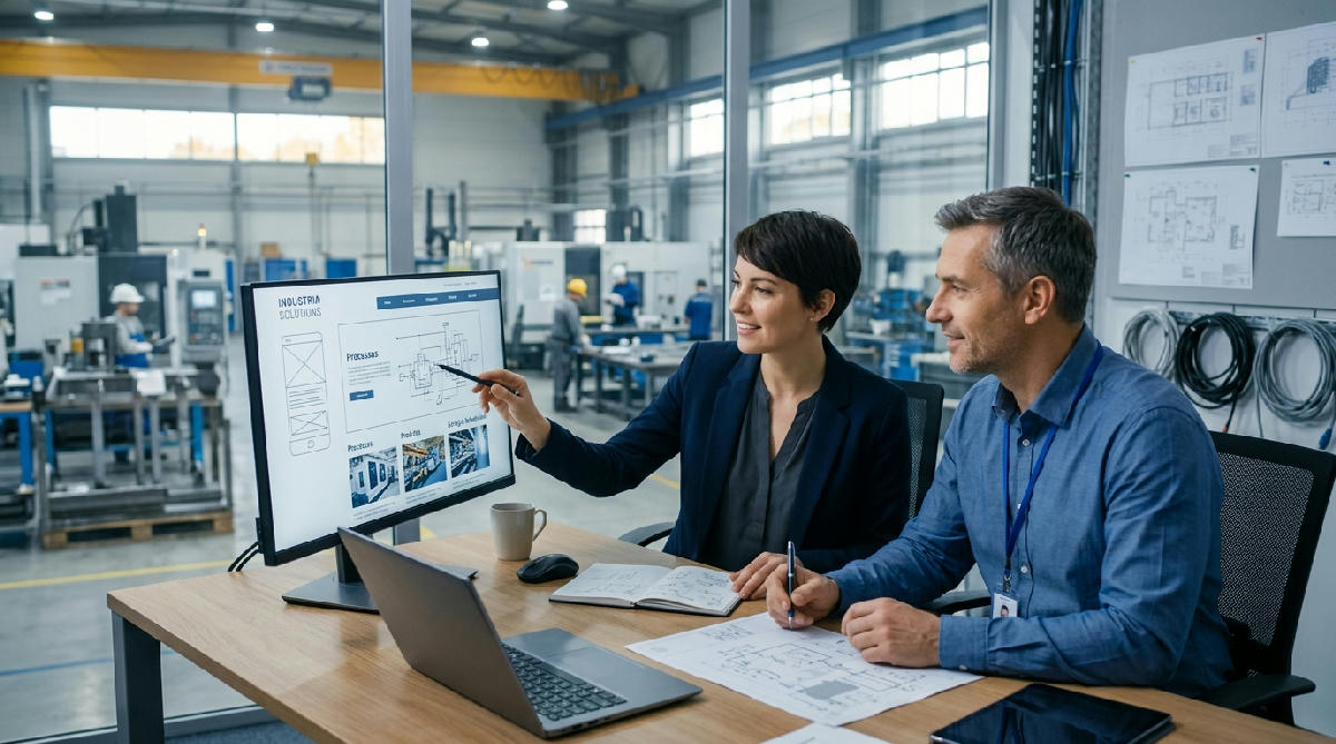 Criação de Site para Empresas Industriais: Guia Completo