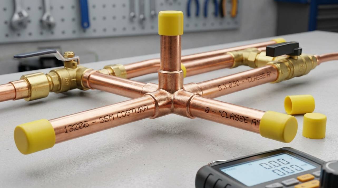Tubo de Cobre Classe A: Durabilidade, Resistência e Soluções Eficientes para Vazamentos em Instalações Hidráulicas