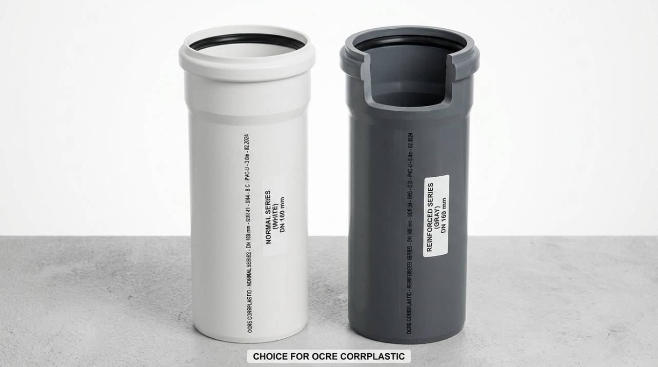 Ocre Corrplastic: Resistência, Vida Útil e Séries dos Tubos de PVC para Esgoto Ideal