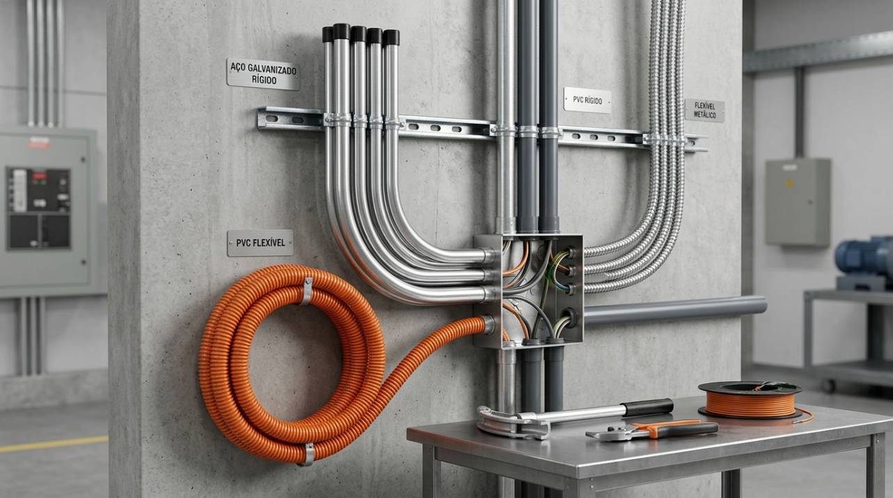 Eletrodutos: Compreendendo Tipos, Usos e Instalação em Sistemas Elétricos