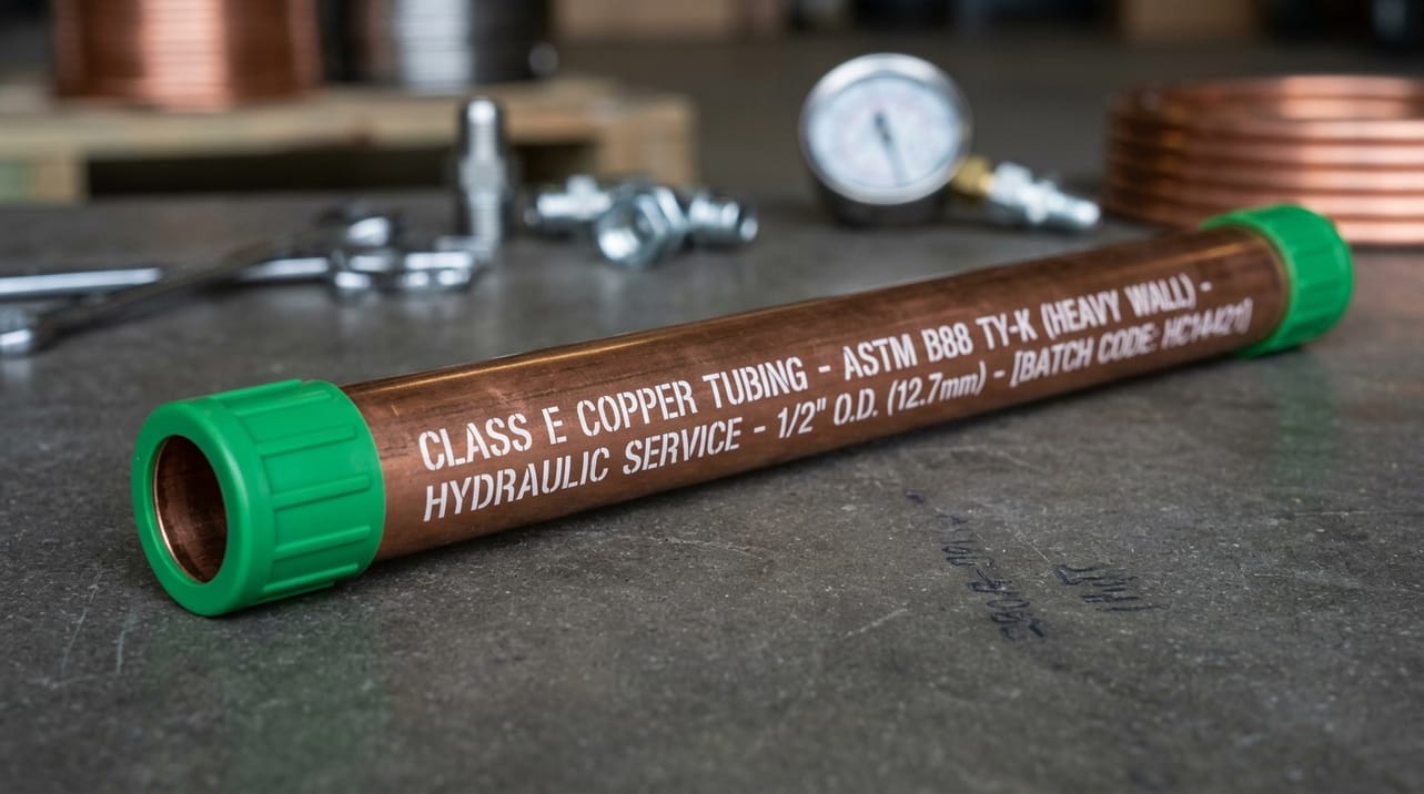 O que é o Tubo de Cobre Classe E? Guia Completo para Aplicações em Sistemas Hidráulicos