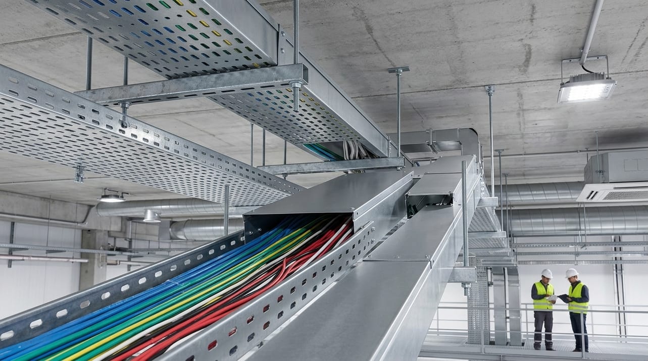 Eletrocalhas: O que são, tipos, aplicações e a importância para a segurança e organização de instalações elétricas industriais e prediais