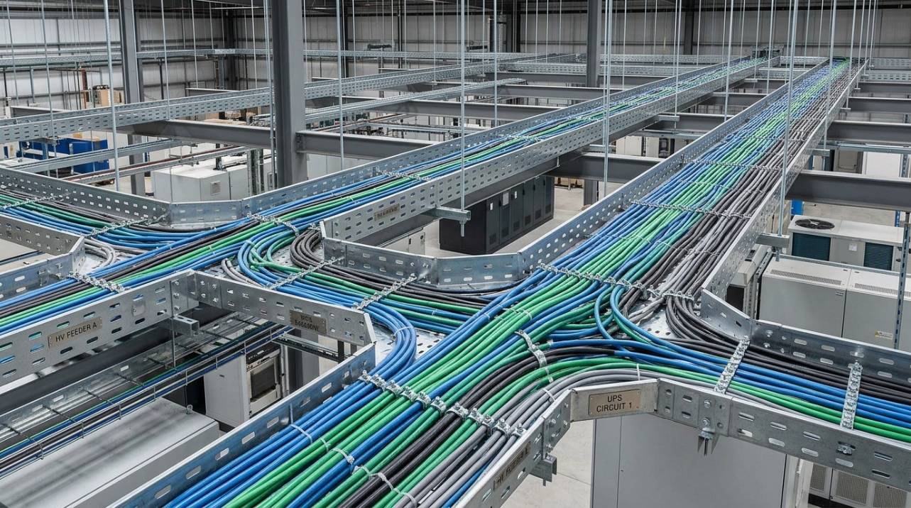 Como as Eletrocalhas Otimizam Projetos de Infraestrutura Elétrica de Grande Porte