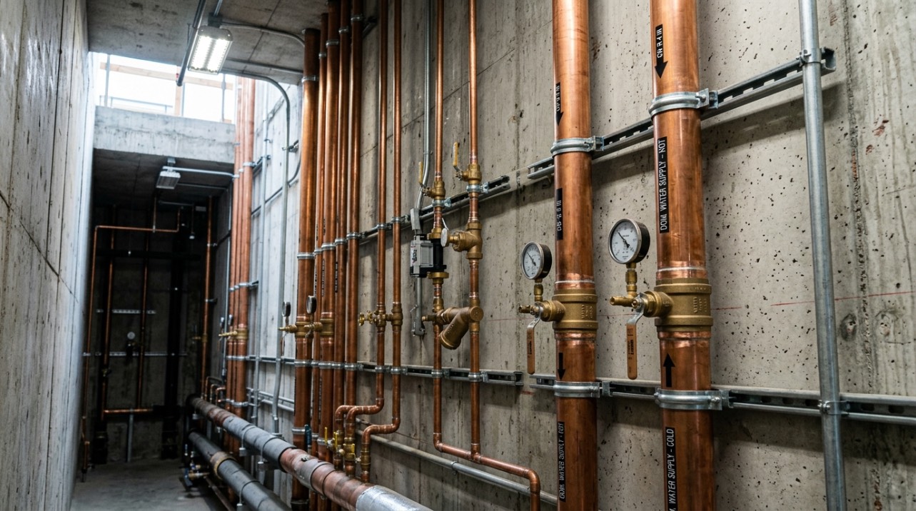 Tubo de Cobre Termomecânica: Especificações Técnicas, Classes e Aplicações em Instalações Prediais e Industriais