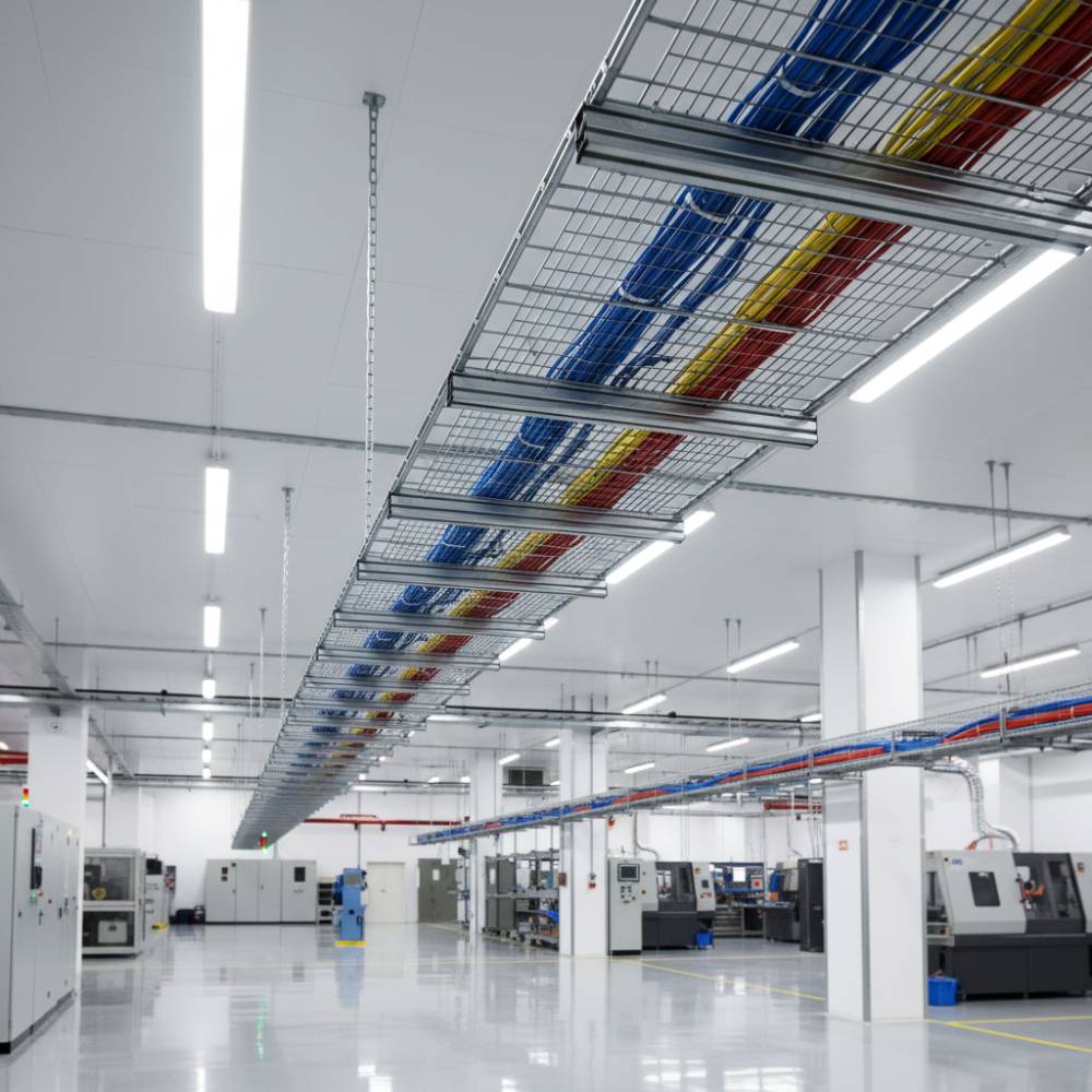 Leito Aramado: Solução Robusta para Organização e Condução de Cabos Elétricos
