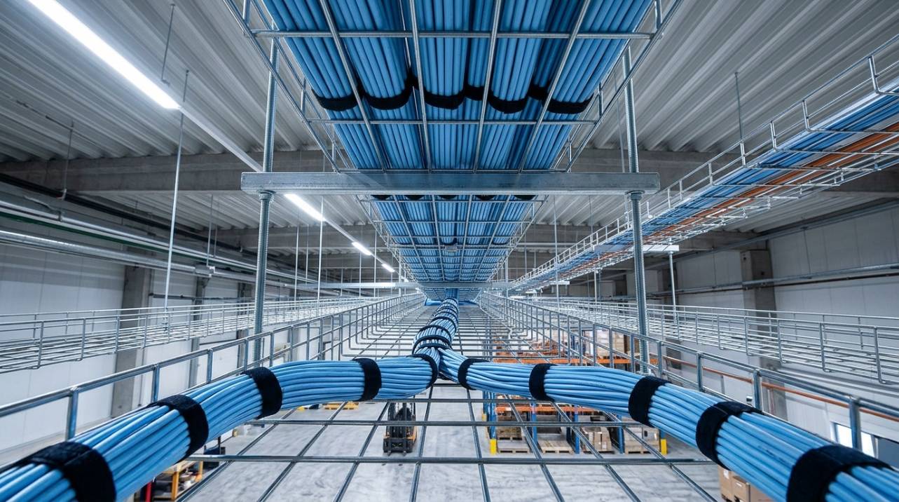 Leito Aramado: Solução Robusta e Flexível para Gerenciamento de Cabos em Infraestruturas Elétricas e de Dados