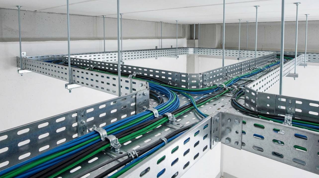 Guia Prático: Instalação, Fixação Segura e Cortes Precisos de Eletrocalhas para Infraestruturas Elétricas
