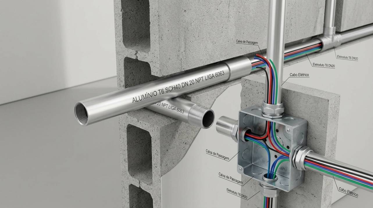 Eletrodutos: Melhores Práticas de Instalação, Fixação e Dimensionamento Conforme NBR 5410