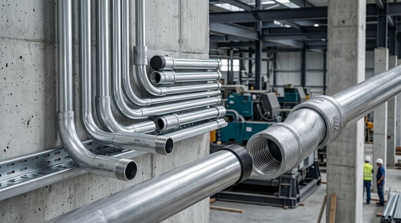 Eletroduto Galvanizado a Fogo NBR 5624: Comparativos, Aplicações e Preços para Instalações Robustas