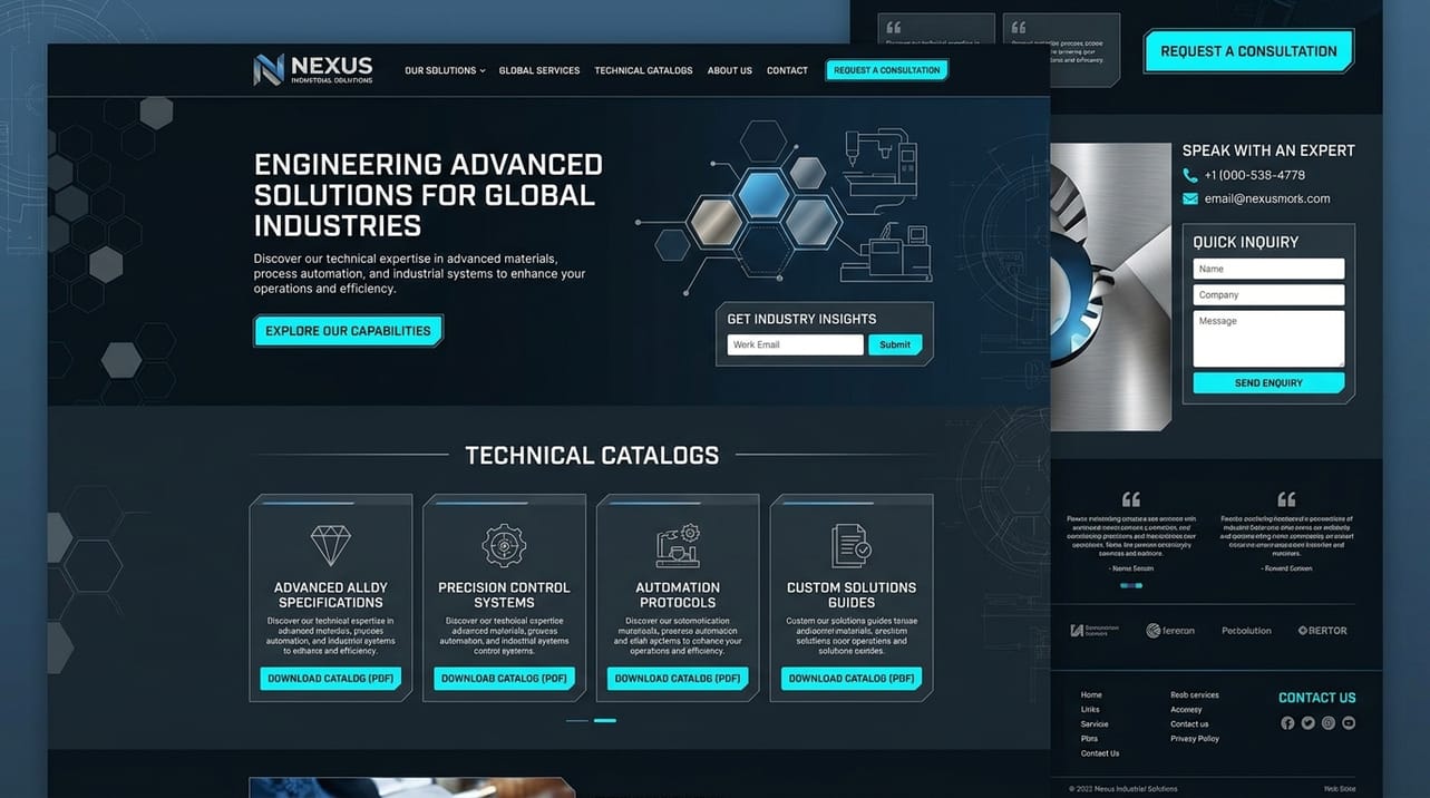 Guia Essencial: Por Que Sua Indústria Precisa de um Site Profissional e Marketing Digital para Crescer e Aumentar a Visibilidade no Mercado B2B