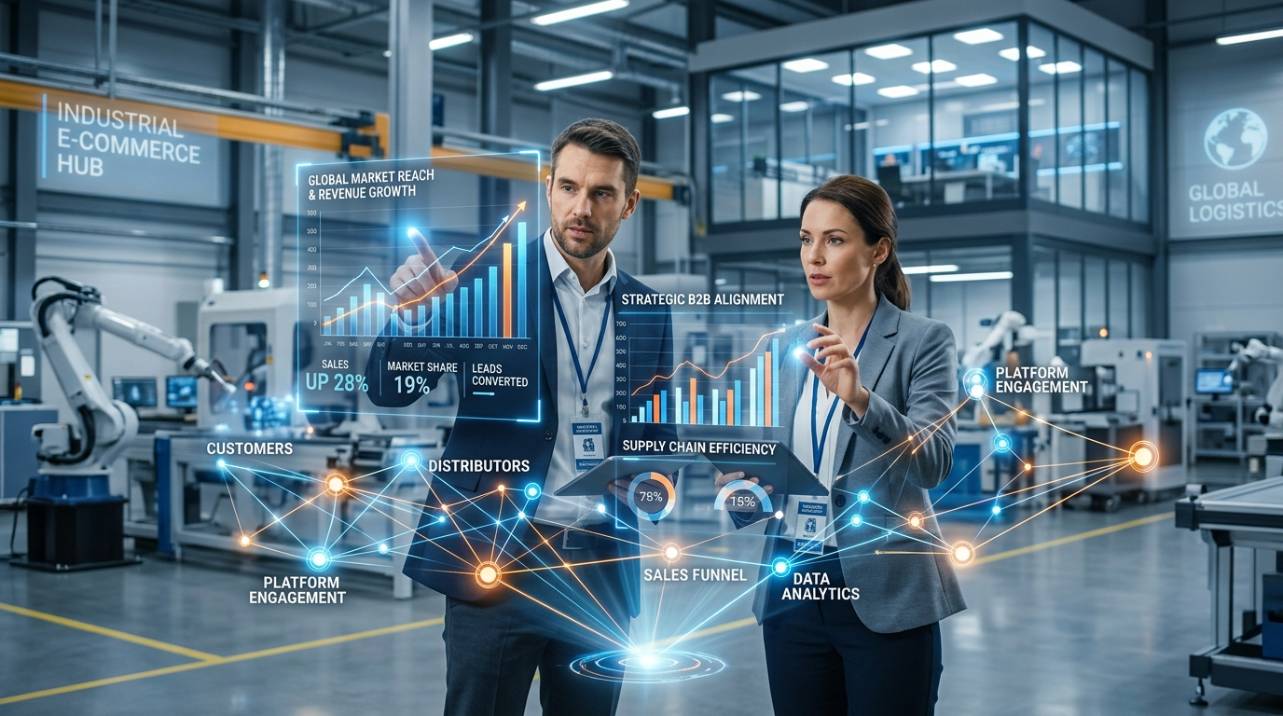 Especialistas em marketing industrial destacam a importância de uma estratégia digital alinhada para alavancar vendas B2B e posicionar a empresa como autoridade no setor.